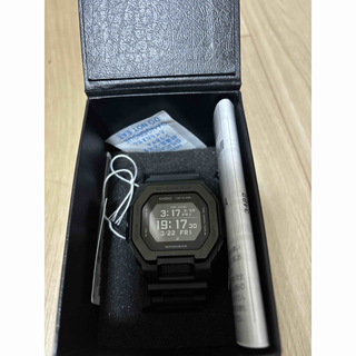 ジーショック(G-SHOCK)の美品G-LIDE GBX-100NS-1JF メンズ ブラック(腕時計(デジタル))