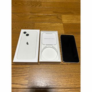 アイフォーン(iPhone)のiPhone 13mini 128GB ホワイト　ジャンク(スマートフォン本体)