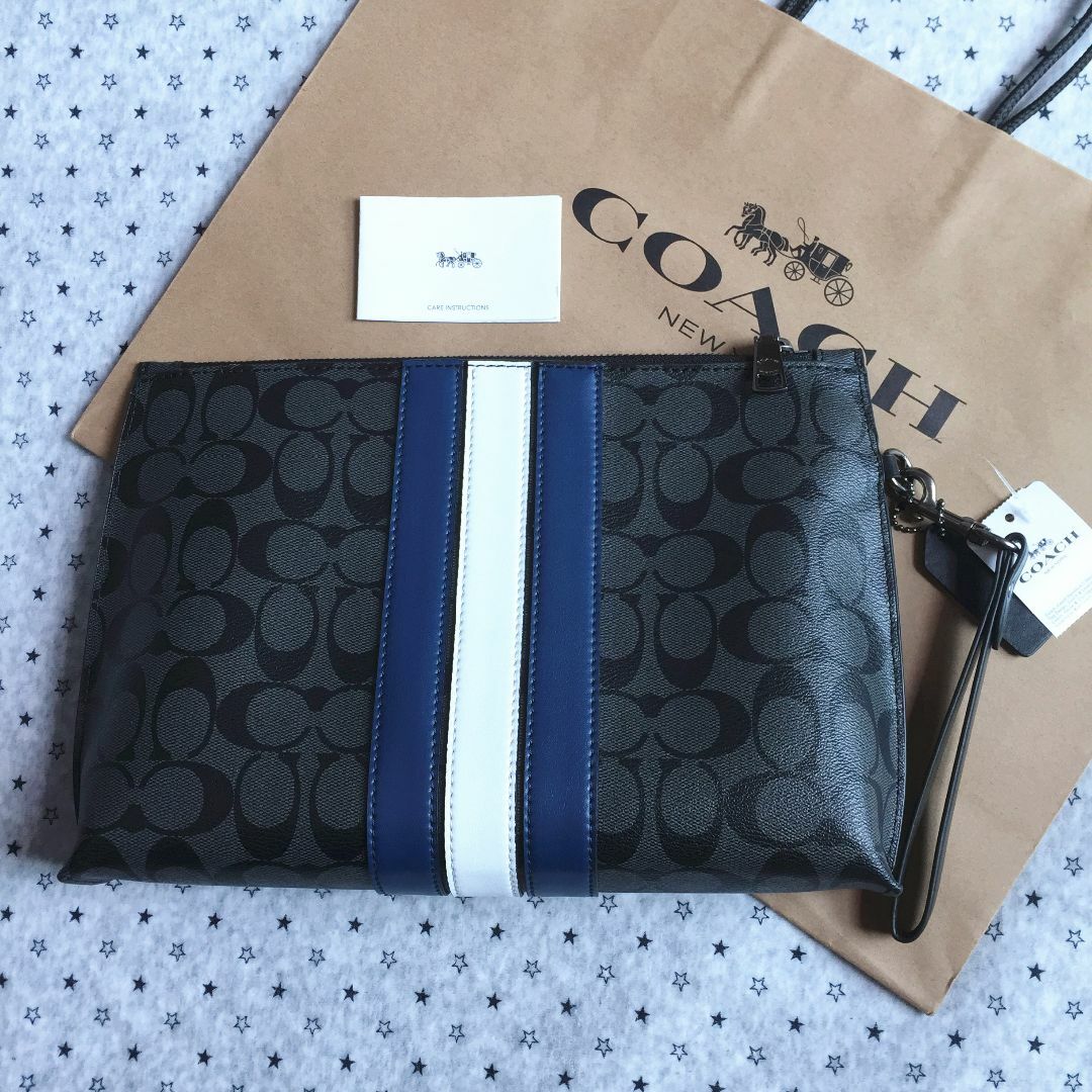 COACH(コーチ)の[コーチ]クラッチバッグ セカンドバッグ メンズ COACHバッグ F38588 メンズのバッグ(セカンドバッグ/クラッチバッグ)の商品写真