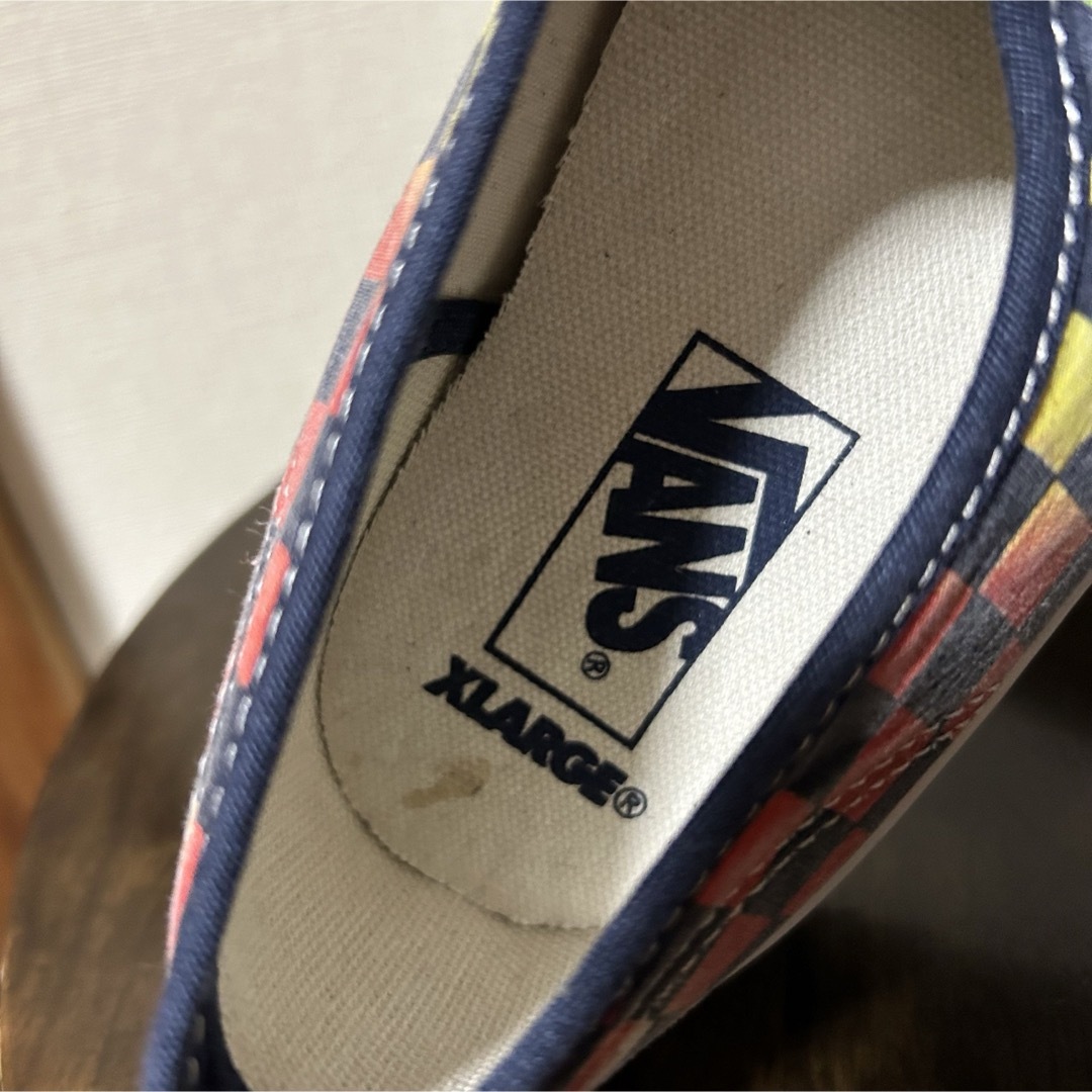 XLARGE(エクストララージ)の28cm！VANS ×エクストララージ オーセンティック古着中古スニーカー箱無し メンズの靴/シューズ(スニーカー)の商品写真