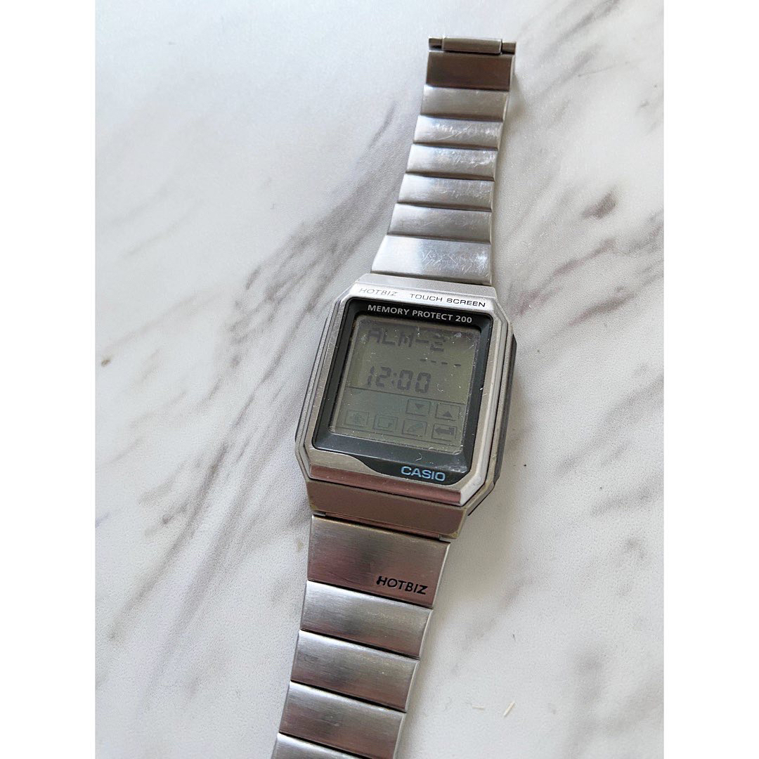 CASIO(カシオ)の1997's casio DATABANK HOTBIZ タッチパネル 腕時計 メンズの時計(腕時計(アナログ))の商品写真