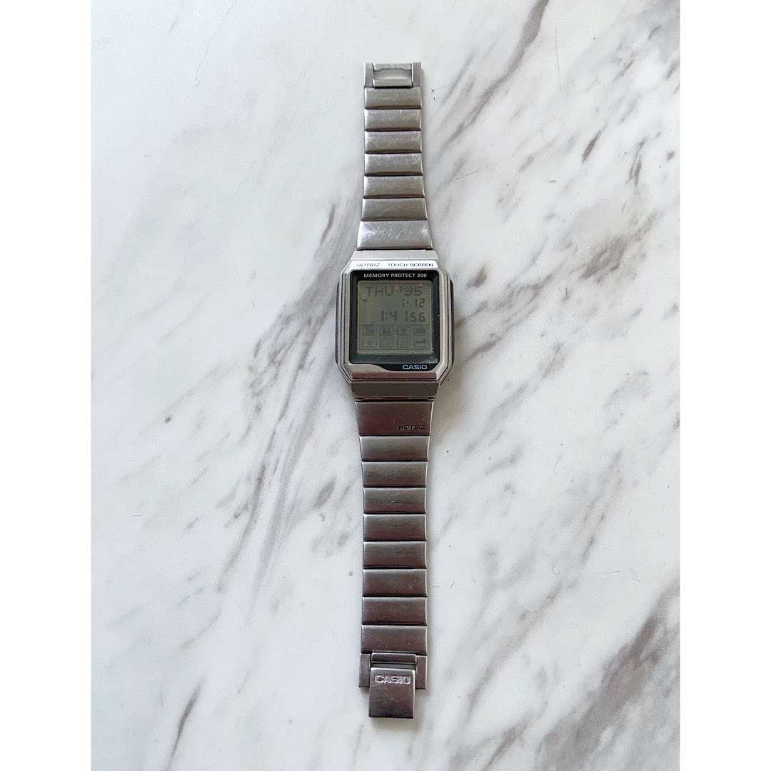 CASIO(カシオ)の1997's casio DATABANK HOTBIZ タッチパネル 腕時計 メンズの時計(腕時計(アナログ))の商品写真