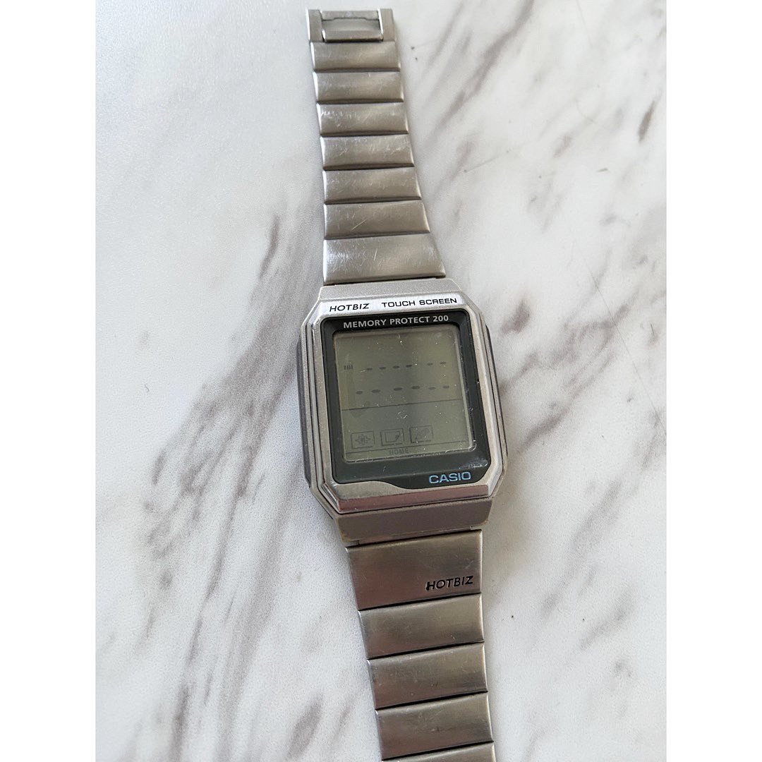 CASIO(カシオ)の1997's casio DATABANK HOTBIZ タッチパネル 腕時計 メンズの時計(腕時計(アナログ))の商品写真