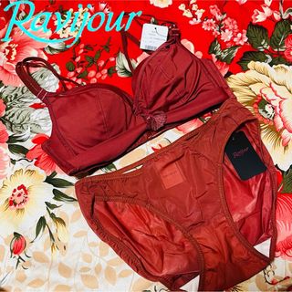 ラヴィジュール(Ravijour)の★Ravijour★スポーティカシュクールブラショーツ★フルバックパンツ★下着★(ブラ&ショーツセット)