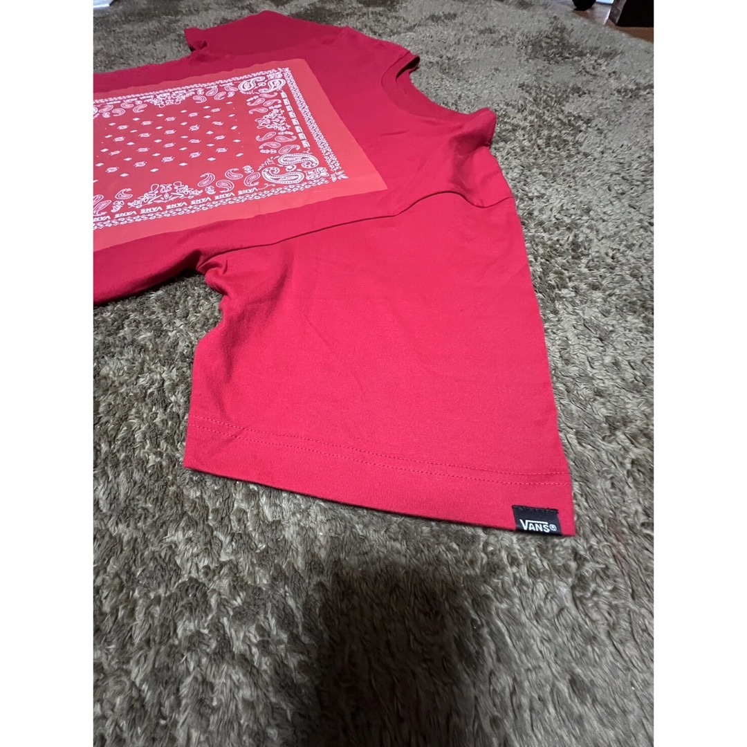 VANS(ヴァンズ)のレア　VANS  ヴァンズ  バンダナ柄Tシャツ　L メンズのトップス(Tシャツ/カットソー(半袖/袖なし))の商品写真