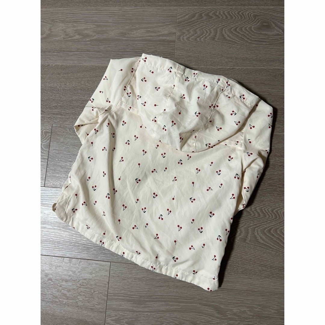 ZARA KIDS(ザラキッズ)のzara baby ザラベビー ウインドブレーカー さくらんぼ柄 110cm キッズ/ベビー/マタニティのキッズ服女の子用(90cm~)(ジャケット/上着)の商品写真