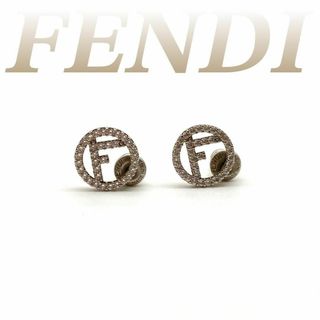 フェンディ(FENDI)のフェンディ エフイズフェンディ ストーンロゴピアス 60315(ピアス)