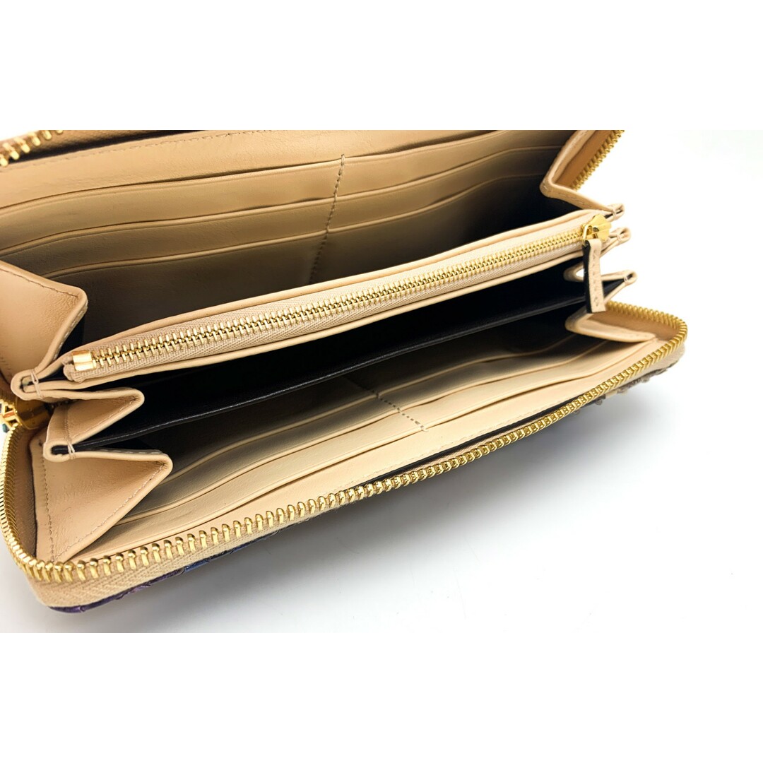 GUCCI - GUCCI グッチ カラフル GGマーモント パイソン 蛇革 GUCCI - GUCCI グッチ カラフル GGマーモント パイソン 蛇革