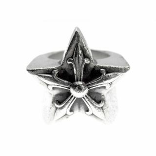 クロムハーツ(Chrome Hearts)のクロムハーツ CHROME HEARTS ■ 【 STR LRG 】 ラージ スター リング 32308(リング(指輪))