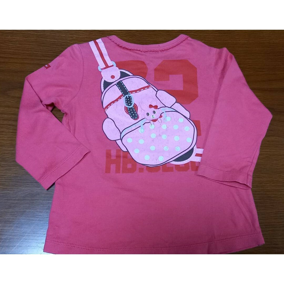 HOT BISCUITS(ホットビスケッツ)のミキハウス ホットビスケッツ Tシャツ 80 キッズ/ベビー/マタニティのベビー服(~85cm)(Ｔシャツ)の商品写真