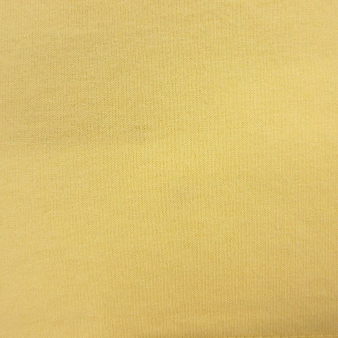adidas(アディダス)のL★古着 アディダス adidas 半袖 ビンテージ Tシャツ メンズ 00年代 00s ワンポイントロゴ コットン クルーネック 黄 イエロー 23aug01 中古 メンズのトップス(Tシャツ/カットソー(半袖/袖なし))の商品写真
