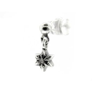 クロムハーツ(Chrome Hearts)のクロムハーツ CHROME HEARTS ■ 【 TNY STR DRP 1 DIA 】 タイニー スター 1 ダイヤ ドロップ ピアス 31428(ピアス(片耳用))