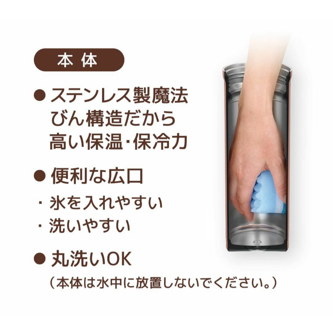 THERMOS(サーモス)のTHERMOS ステンレスポット♡♡♡新品 未使用 インテリア/住まい/日用品のキッチン/食器(タンブラー)の商品写真