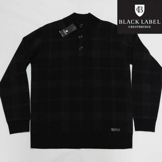 BLACK LABEL CRESTBRIDGE - 【新品タグ付き】ブラックレーベルクレストブリッジ チェックニット/セーター L