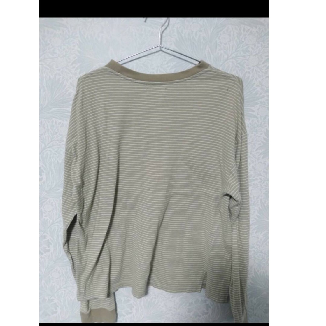 【A115】フラネ　ロングTシャツ レディースのトップス(Tシャツ(長袖/七分))の商品写真