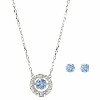 スワロフスキー(SWAROVSKI)のスワロフスキー 5480485 ダンシングクリスタル スタッドピアス セット(ネックレス)