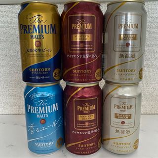 サントリー(サントリー)のお酒 ビール プレモル マスターズドリーム 飲み比べ6本セット ｳ(ビール)