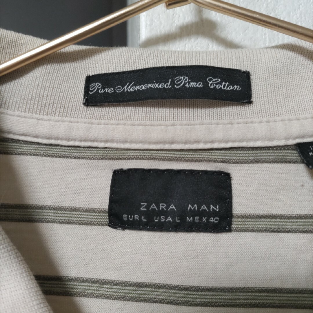 ZARA(ザラ)のZARA ザラ　メンズ　ポロシャツ メンズのトップス(ポロシャツ)の商品写真