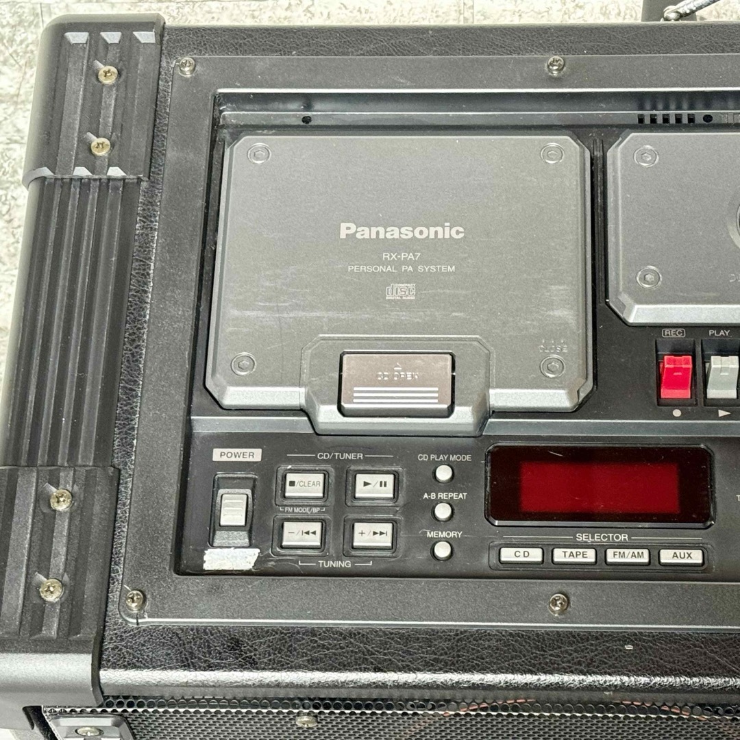 Panasonic(パナソニック)のPanasonic パーソナルPAシステム RX-PA7 楽器のレコーディング/PA機器(その他)の商品写真