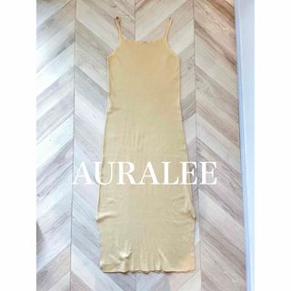 オーラリー(AURALEE)のAURALEE　キャミワンピース(ロングワンピース/マキシワンピース)