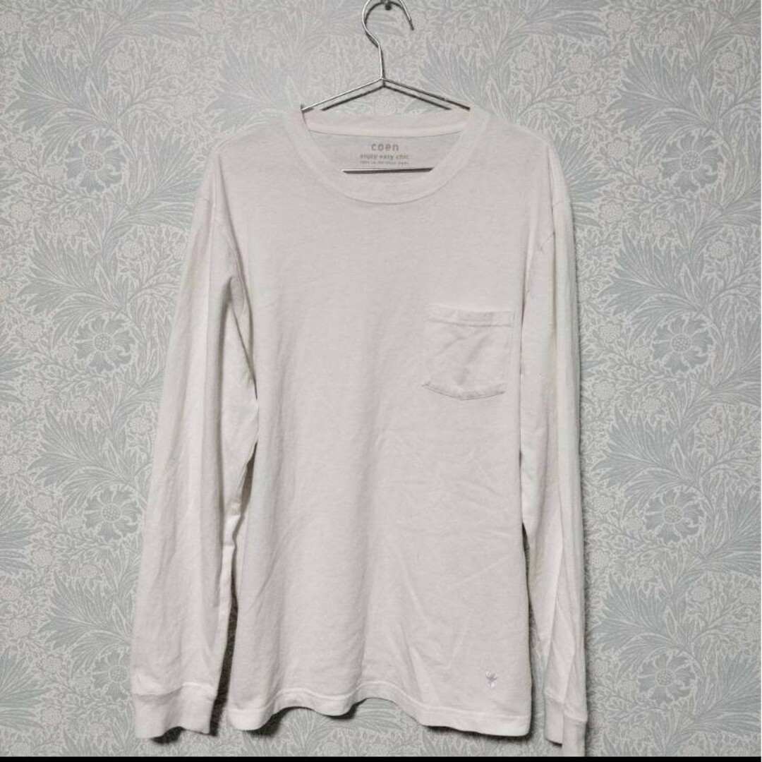 coen(コーエン)の【A121】coen   ロングスリーブTシャツ レディースのトップス(Tシャツ(長袖/七分))の商品写真