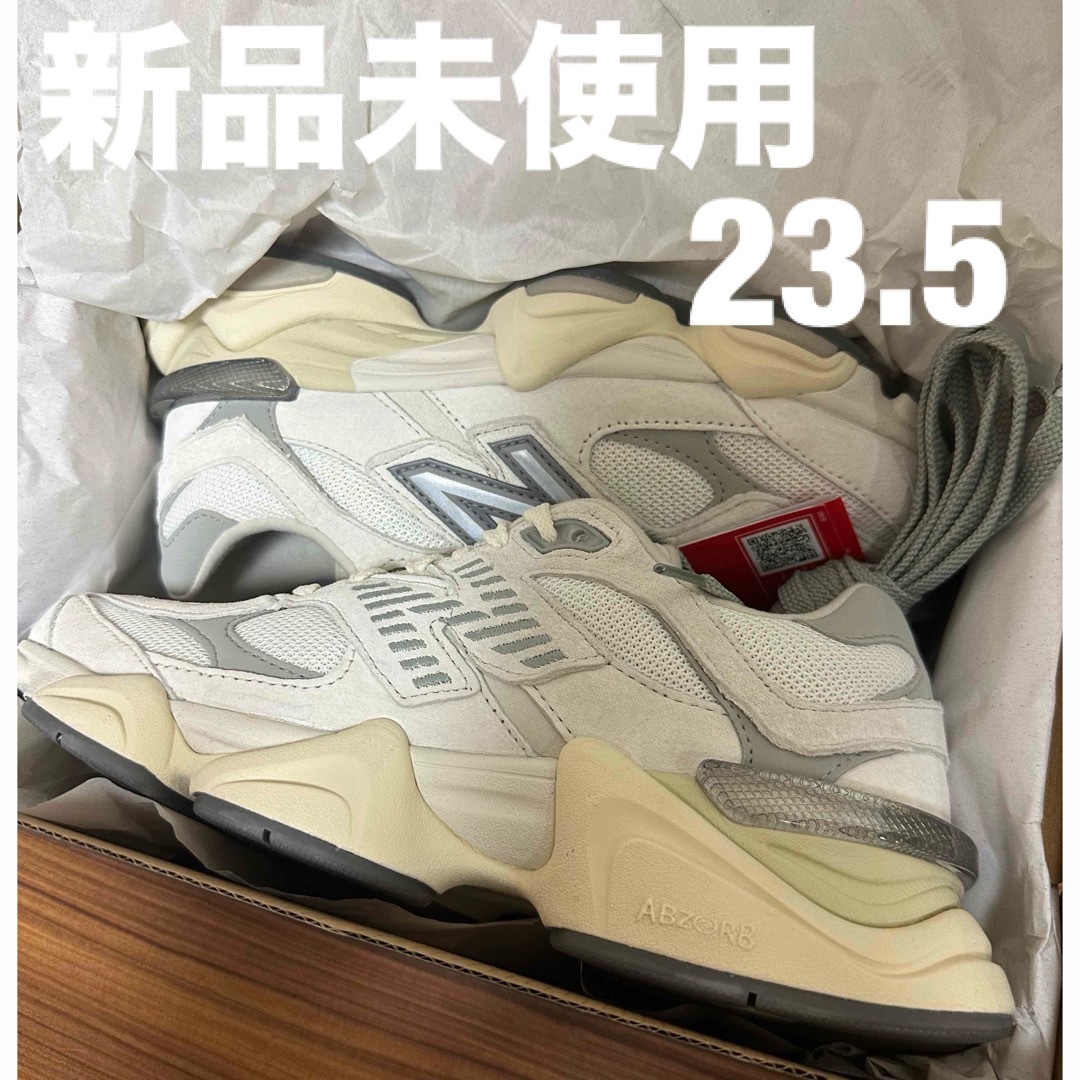 New Balance(ニューバランス)のニューバランス U9060 ECA ホワイト 23.5 レディースの靴/シューズ(スニーカー)の商品写真