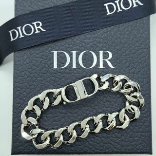 Christian Dior - Christian Dior 喜平チェーンブレスレット CDロゴ シルバー