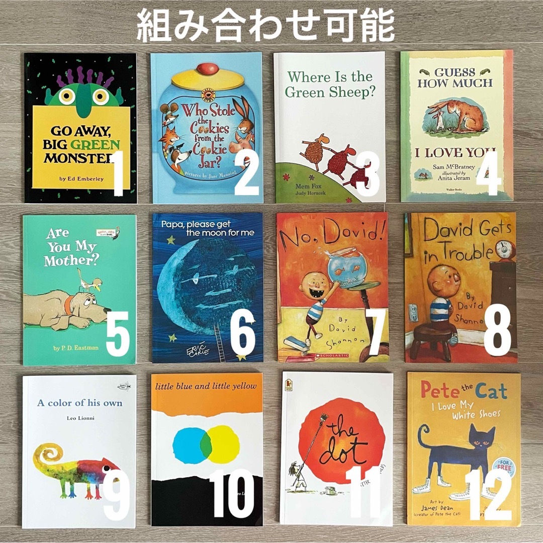 大人気‼️ Pete the cat 英語絵本　子供　読み聞かせ エンタメ/ホビーの本(絵本/児童書)の商品写真