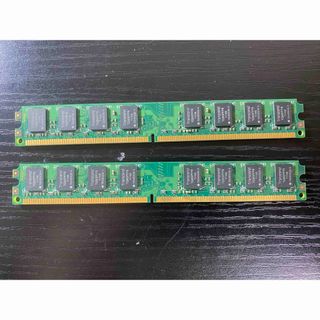 デスクトップ用メモリ DDR2 8GB (4GB x2)(PCパーツ)