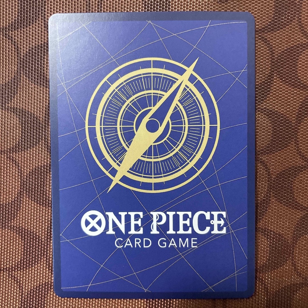 ONE PIECE(ワンピース)のワンピースカード　モンキー・D・ルフィ　r パラレル エンタメ/ホビーのトレーディングカード(シングルカード)の商品写真
