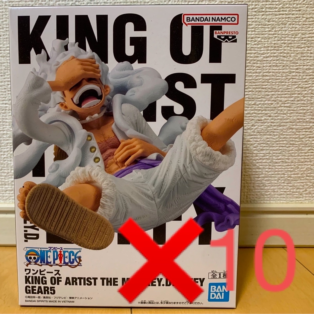 ONE PIECE(ワンピース)のワンピース KING OF ARTIST ルフィ ギア5 ニカ エンタメ/ホビーのフィギュア(アニメ/ゲーム)の商品写真