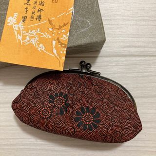 インデンヤ(印傳屋)の極美品 印伝屋 インデンヤ レディース 小銭入れ コインケース 財布 漆塗り(コインケース)