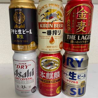 アサヒ(アサヒ)のお酒 ビール 飲み比べ6本セット ｵ(ビール)