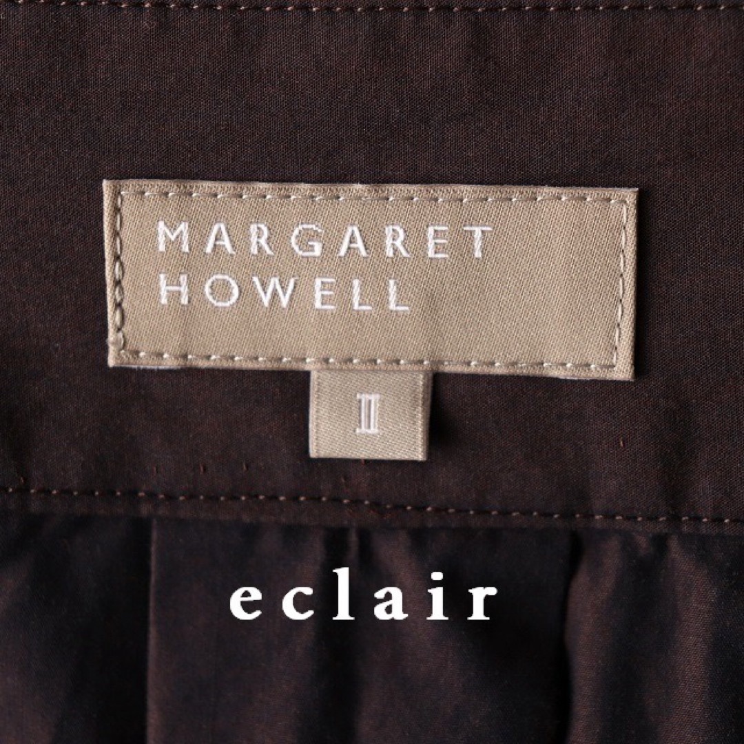MARGARET HOWELL(マーガレットハウエル)の2021 新型 マーガレットハウエル インバーテッド プリーツスカート 4.7万 レディースのスカート(ロングスカート)の商品写真