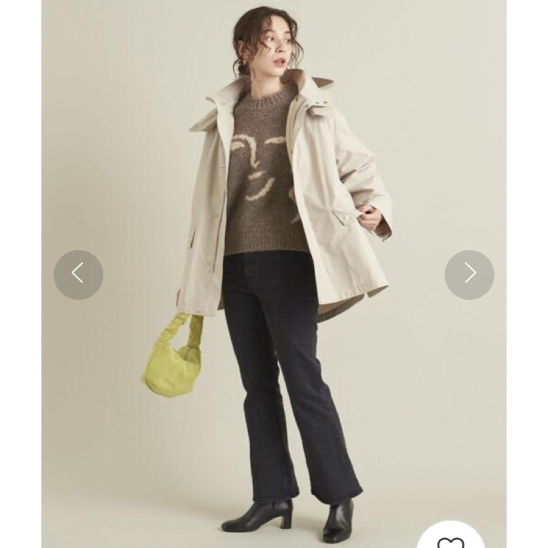 BEAUTY&YOUTH UNITED ARROWS(ビューティアンドユースユナイテッドアローズ)のBY ボア＆キルティングライナーフードミドルパーカー -5WAY-  レディースのジャケット/アウター(その他)の商品写真