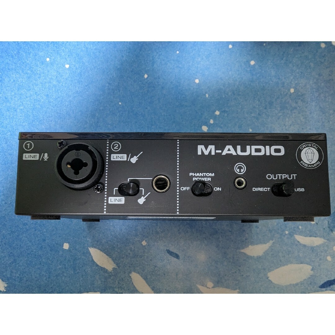 M-AUDIO(エムオーディオ)のM-TRACKSOLO オーディオインターフェース 楽器のDTM/DAW(オーディオインターフェイス)の商品写真