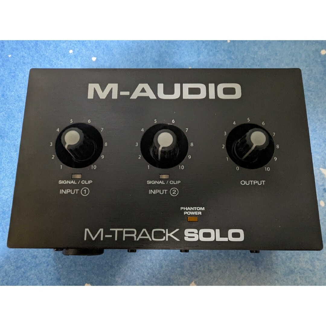 M-AUDIO(エムオーディオ)のM-TRACKSOLO オーディオインターフェース 楽器のDTM/DAW(オーディオインターフェイス)の商品写真