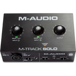 エムオーディオ(M-AUDIO)のM-TRACKSOLO オーディオインターフェース(オーディオインターフェイス)