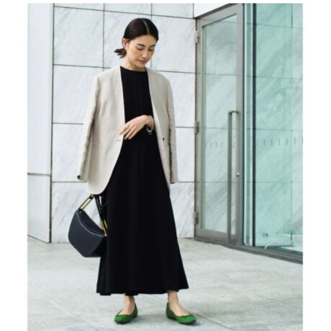UNTITLED - 週末特価!!　新品【UNTITLED】ロングフレアワンピース【洗える】