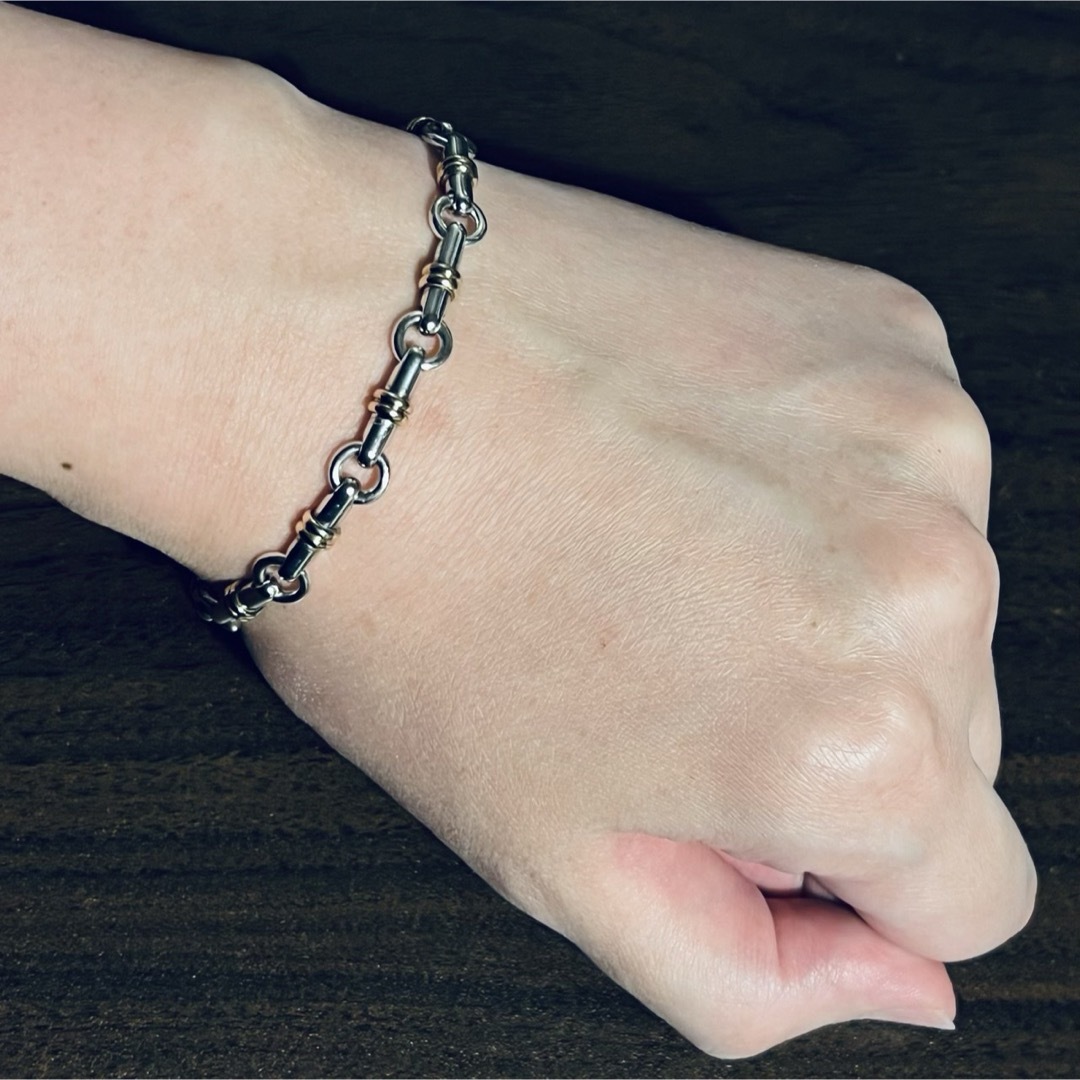 Tiffany & Co.(ティファニー)のVINTAGE TIFFANY ティファニー ブライドル リンク ブレスレット メンズのアクセサリー(ブレスレット)の商品写真