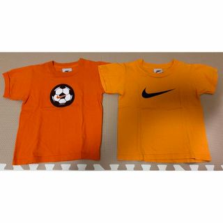 ナイキ(NIKE)の【NIKE ナイキ】男の子 ボーイズ 半袖Tシャツ ロゴ サッカー　 100cm(Tシャツ/カットソー)