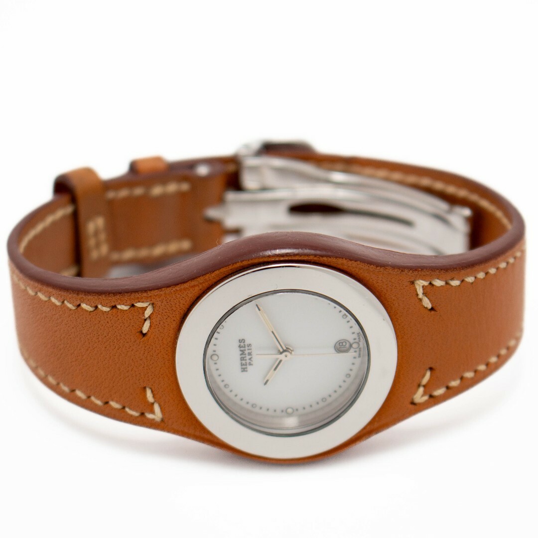 Hermes(エルメス)の【美品】HERMES アーネ HA3.210 レディース腕時計 エルメス レディースのファッション小物(腕時計)の商品写真