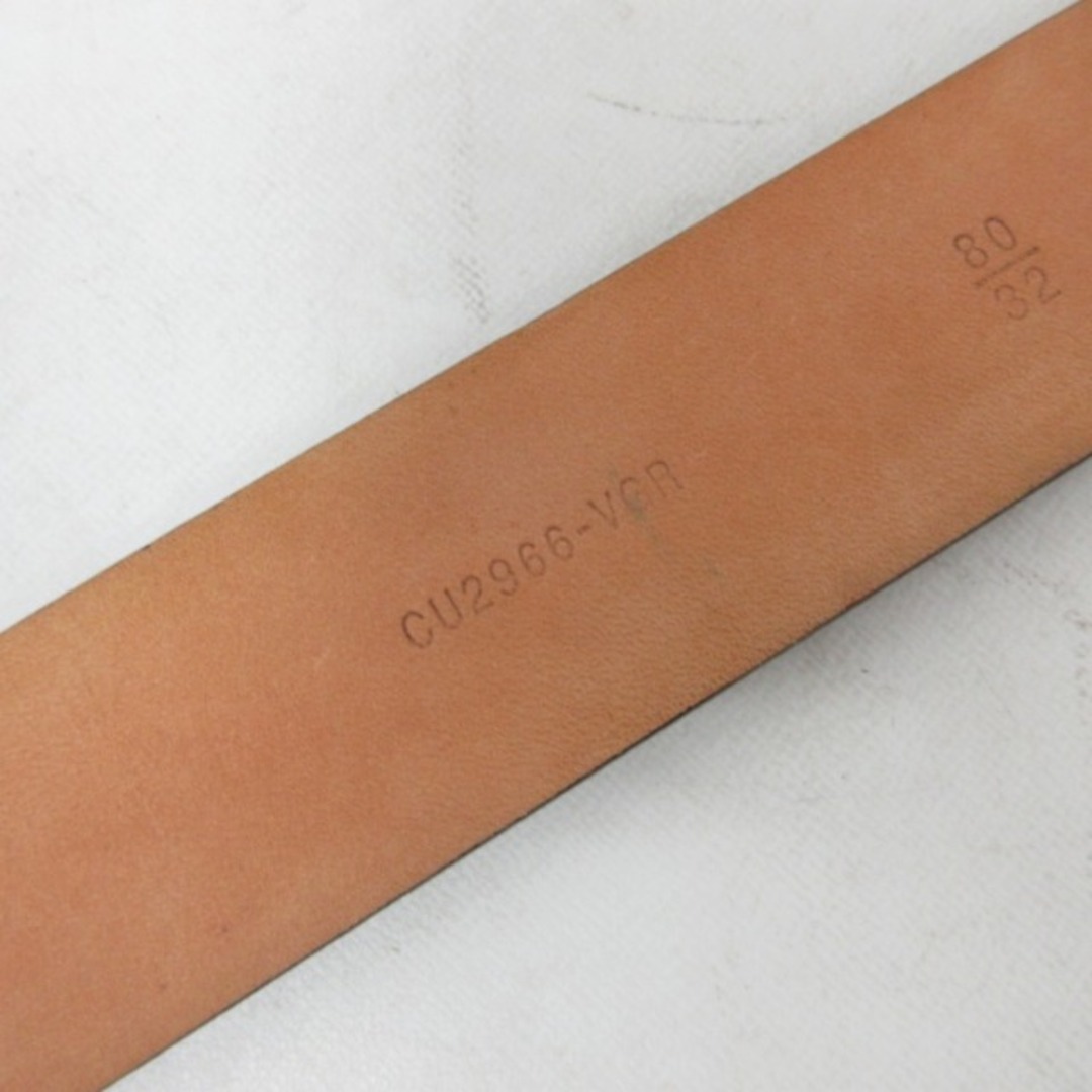 VERSACE(ヴェルサーチ)のヴェルサーチ レザーベルト メデューサバックル 80㎝/32インチ IBO48 メンズのファッション小物(ベルト)の商品写真