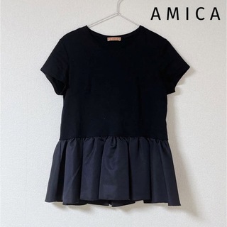 AMICA♡アミカ♡OHGA♡yori♡ユナイテッドアローズ♡ペプラム♡Tシャツ