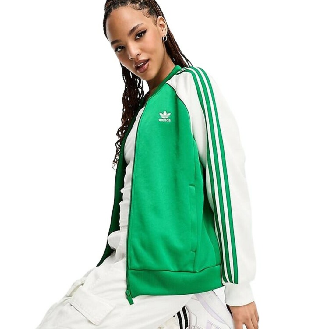 adidas(アディダス)のadidas★SSTトラックジャケット★ジャージ★グリーン★2XL★男女兼用 メンズのトップス(ジャージ)の商品写真