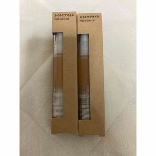 MUJI (無印良品) - 無印良品　 ネイルケアオイル  2本