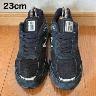 ニューバランス(New Balance)のアメリカUSA製 ニューバランス　ブラック　W990BK4  23cm(スニーカー)