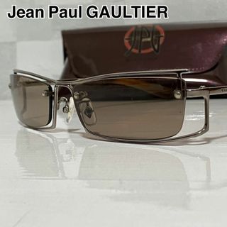 ジャンポールゴルチエ(Jean-Paul GAULTIER)の極美品✨ジャンポールゴルチエ サングラス アイウェア 56-0120 ケース付き(サングラス/メガネ)