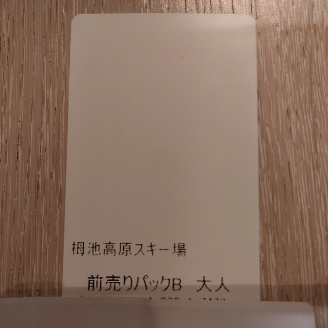 【未使用】栂池高原スキー場 大人リフト券 1枚 ランチ券1000円分付き チケットの施設利用券(スキー場)の商品写真