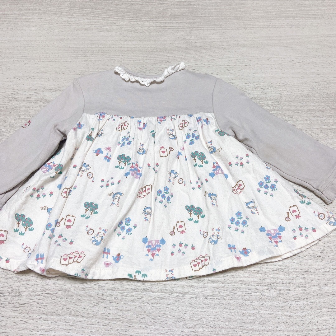 coeur a coeur(クーラクール)の80 クーラクール　チュニック　アリス キッズ/ベビー/マタニティのベビー服(~85cm)(シャツ/カットソー)の商品写真